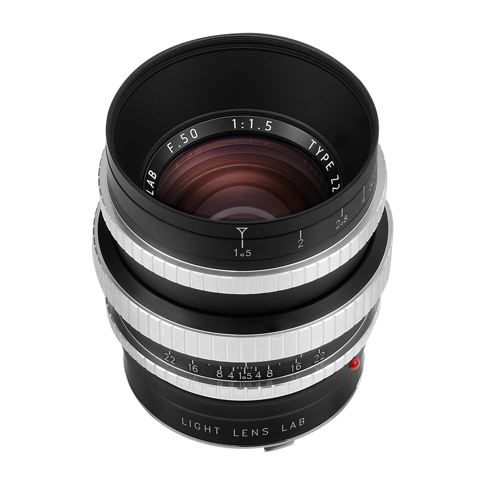 Amazon | LIGHT LENS LAB Mマウント 50mm F1.5 Z21 単焦点レンズ フル