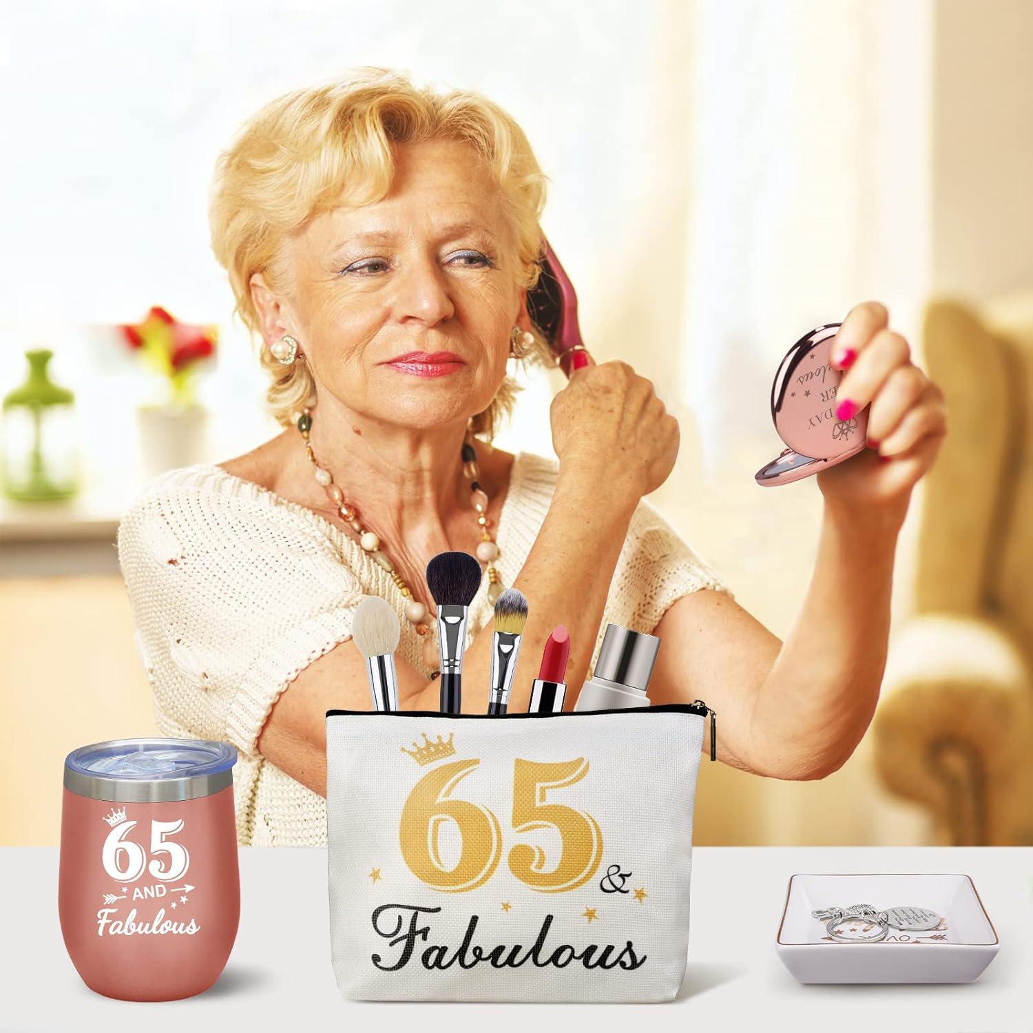 65th Birthday Gifts For Women, Happy 65th Birthday Gifts For Her Best Friend Mom Sister Wife Turning 65, Gift For 65 Year Old Woman Birthday Unique, Funny Birthday Gift Box Ideas - Image 5