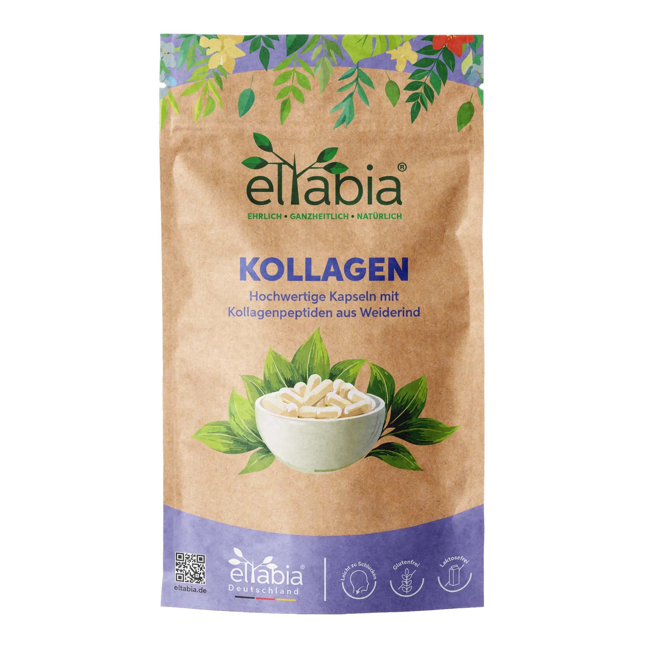 Lot de 1000 gélules de collagène | Haute dose de 1500 mg par jour | Peptides de collagène de bovin de qualité supérieure