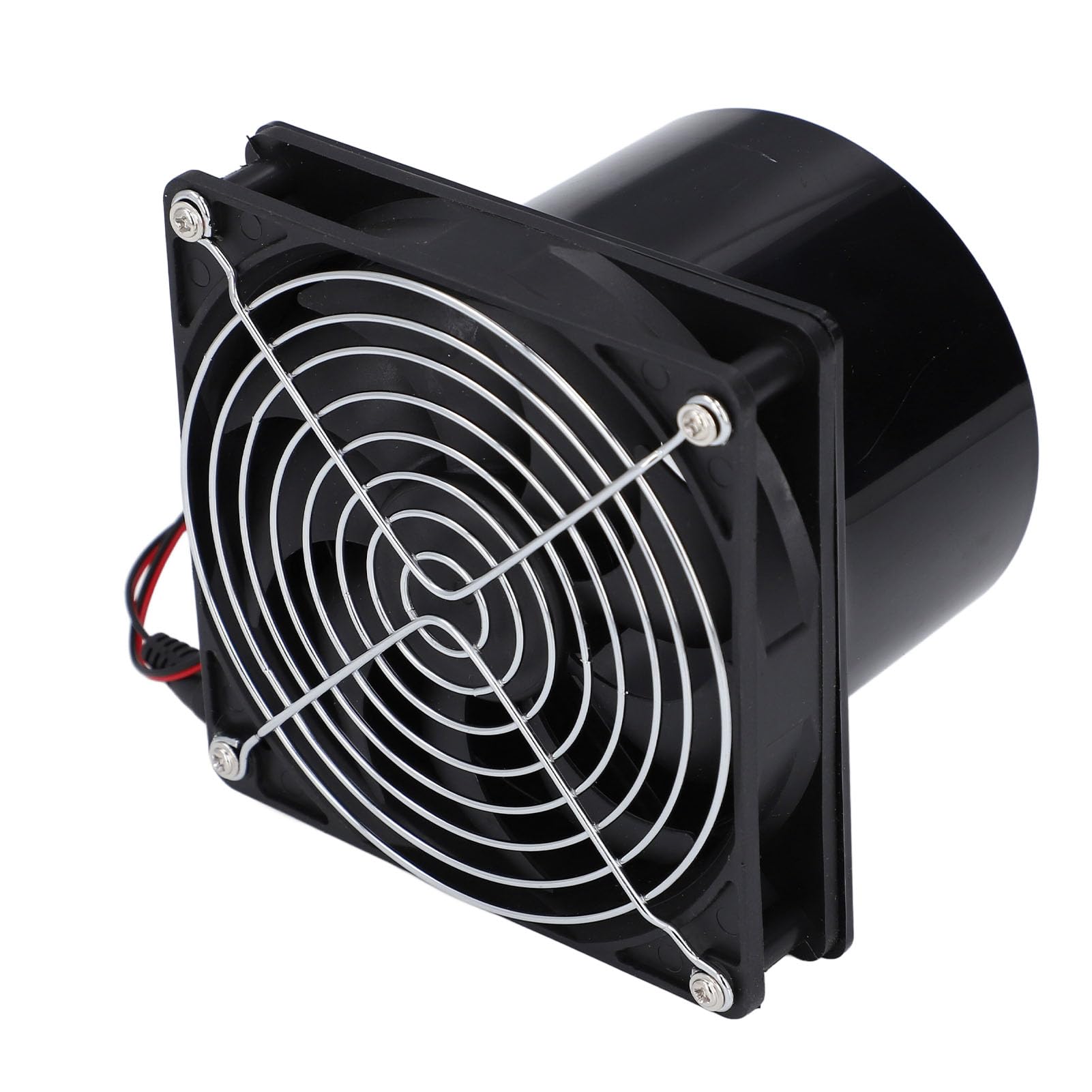 Kit de Ventilador de Ventilación Solar con Panel de 50 W, 12 V, Extractor de Techo de 6,5 Pulgadas para Invernadero, Gallinero, Cobertizo, Edificios Al Aire Libre, Recintos para Mascotas