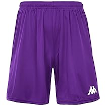 Kappa Borgo Pantaloncini Sportivi, Uomo, Viola (Indaco), XL