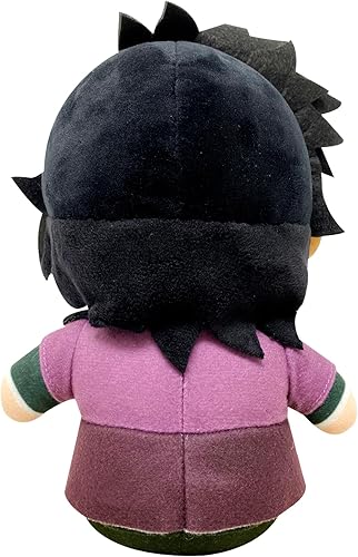 Miniatura 3 de Great Eastern Entertainment Demon Slayer Genya Shinazugawa - Peluche sentado de 7 pulgadas de alto