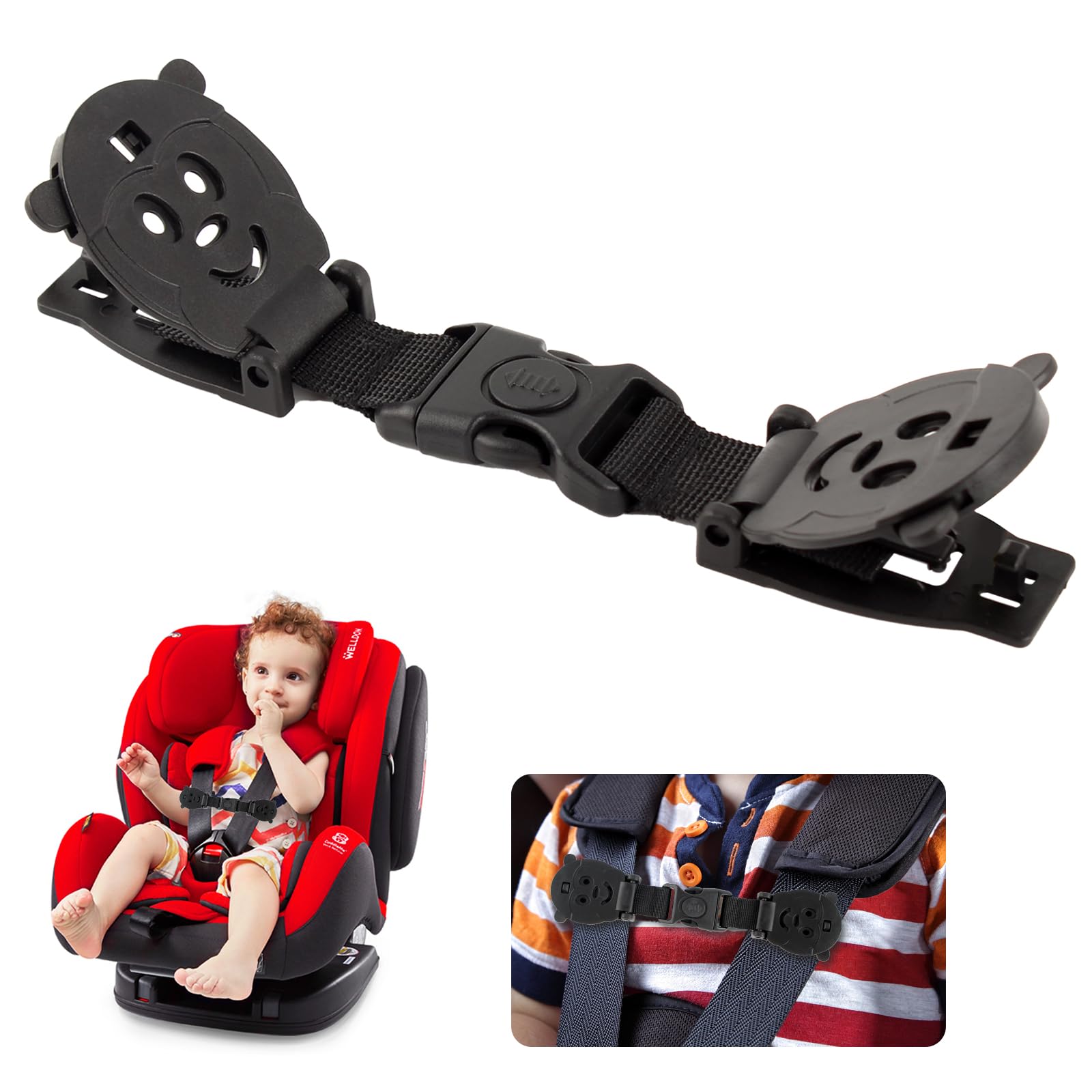 Amazon.co.jp: LUCKYBEE チャイルドシート 脱出防止 抜け出し防止