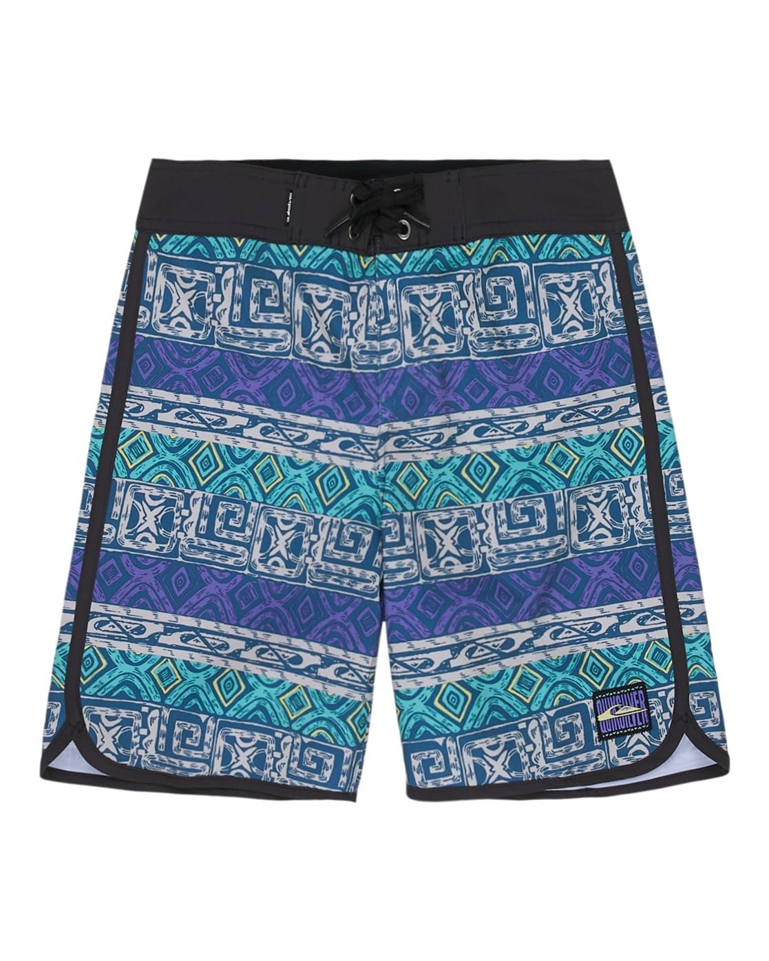 Quiksilver Boardshorts SURFSILK Scallop YTH 17 Youth Purple 30/16