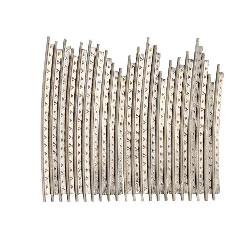 Bnineteenteam Fret Wire, 2.2mm Acoustic Electric Guitar Copper Fret Wire 22 Fret Wires Set Guitar Frets Wire Musical Instrument Accessories