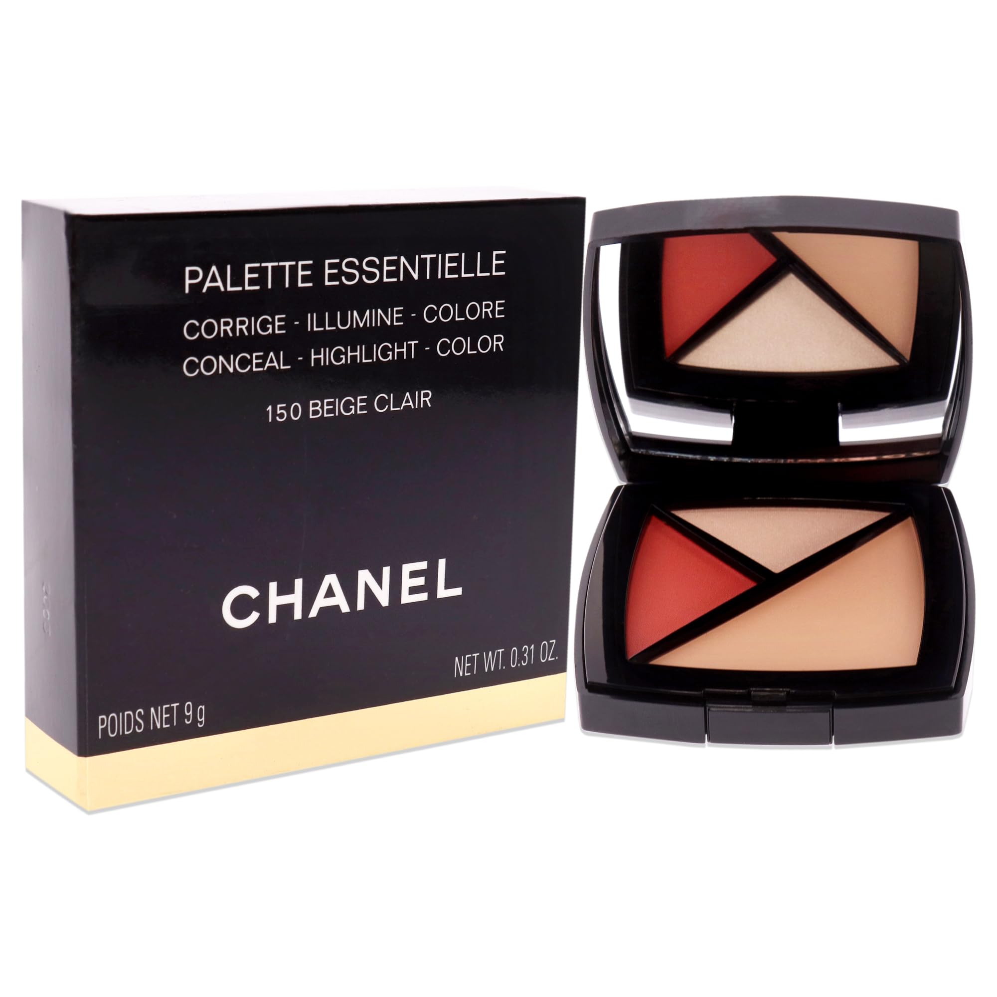 Chanel シャネル　palette essentielle CHANEL Palette Essentielle Conceal-Highlight-Color For Women - 150