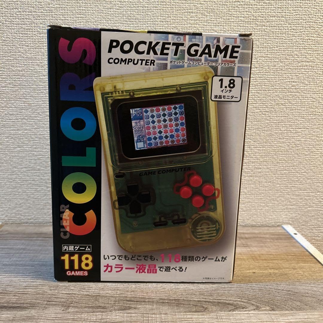 Amazon.co.jp: ポケットゲームコンピュータークリアカラーズ N