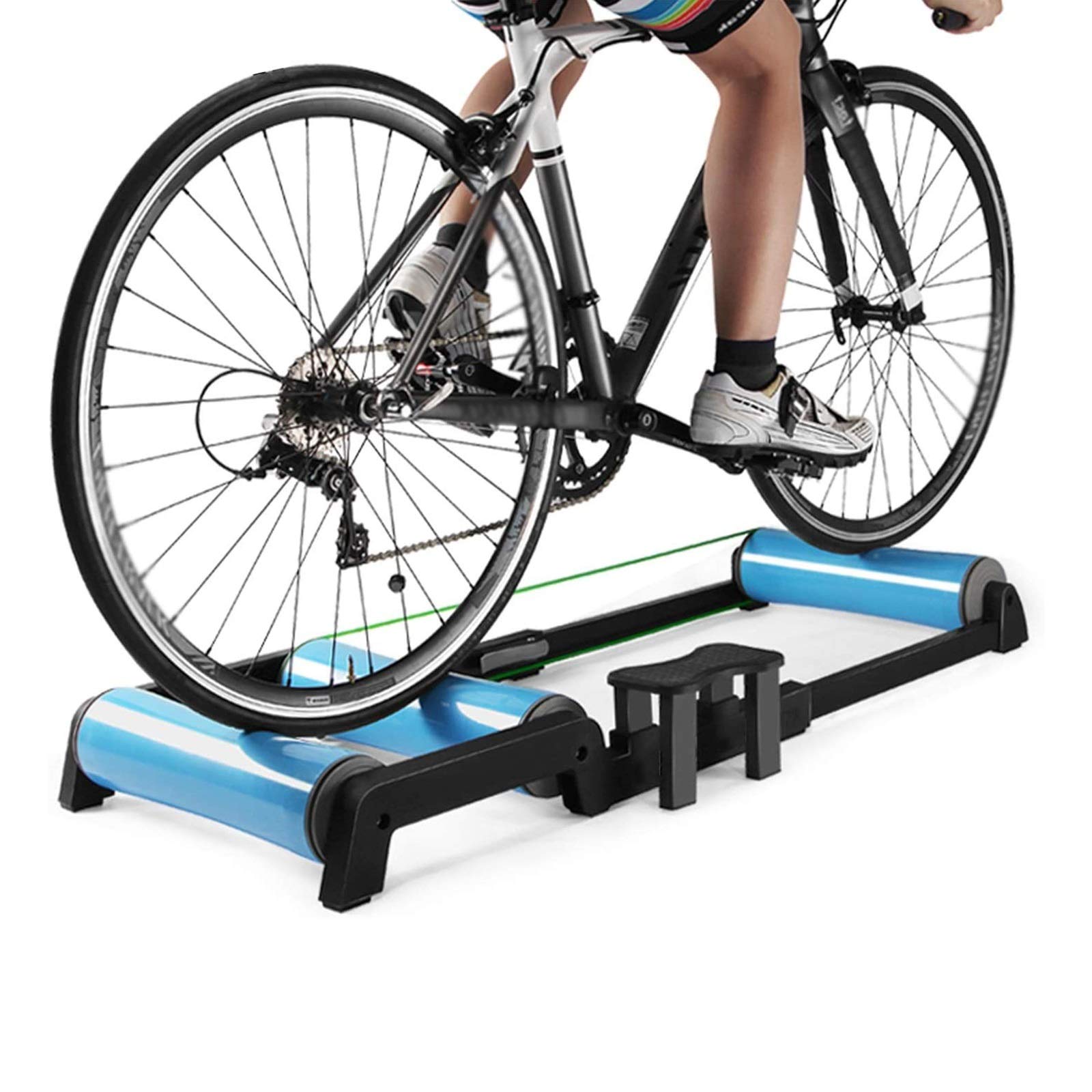 trenażer rowerowy, Platforma jezdna na rolkach,Regulowany rozmiar,Stojaki i stojaki rowerowe,Akcesoria do trenażerów rowerowych,Do rowerów górskich i szosowych