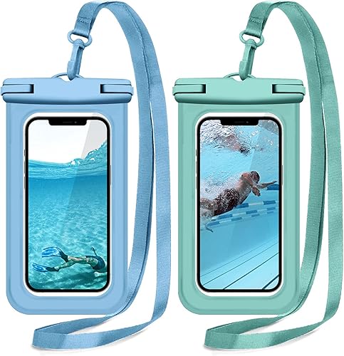 Janmitta Bolsa universal extragrande impermeable, bolsa seca subacuática para iPhone 13/12, iPhone 13/12 Pro Max, iPhone 12/13 Mini y otros