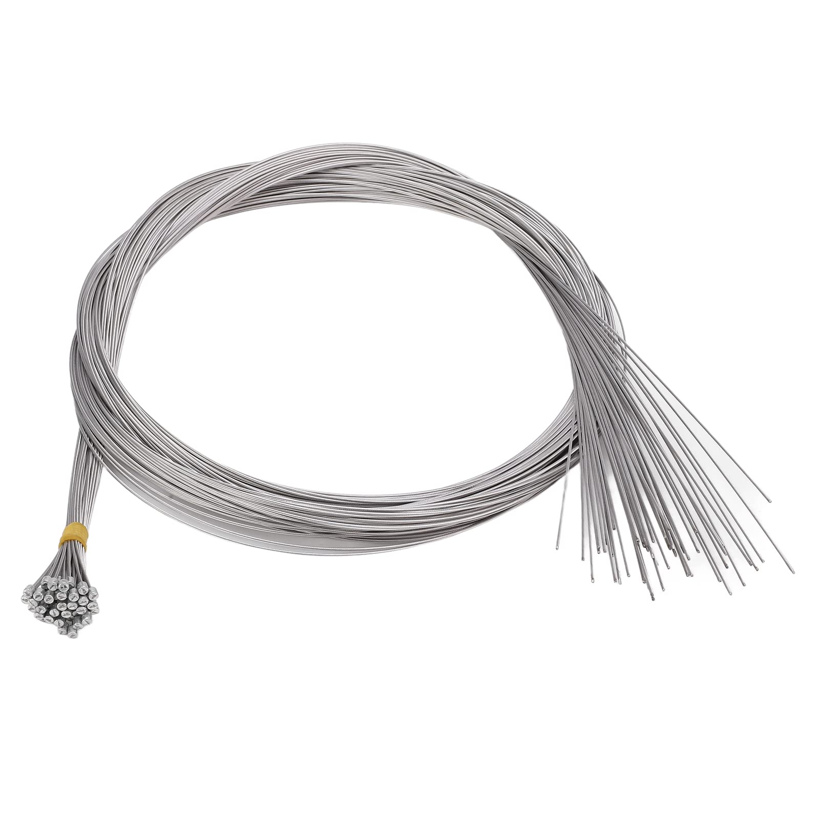50pcs câble de Changement de Vitesse de vélo en Acier Inoxydable câble de dérailleur de vélo Fil intérieur pour vélo de Route de Montagne Durable Haute Performance 1,2 mm de