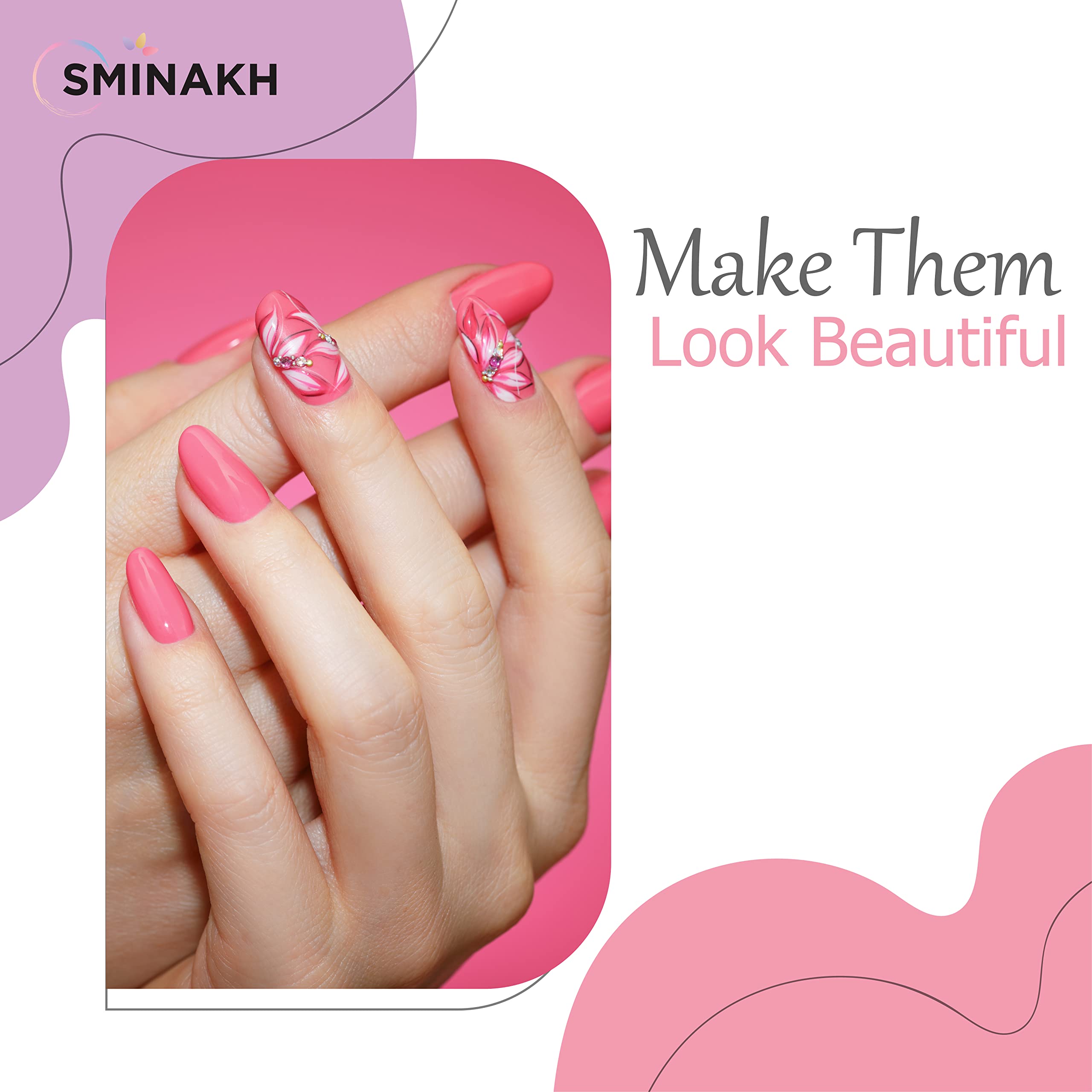 Sminakh 3 Pcs Pump Bottle Empty Push Down Pump Dispenser Bottle Empty Lockable Nail Polish and Makeup Remover Acetone container (Multicolor) 4