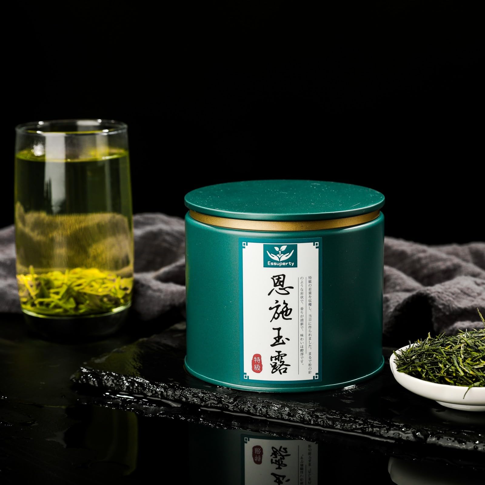 Amazon.co.jp: 恩施玉露茶 緑茶 茶葉 中国茶 特上蒸青緑茶 お茶ギフト