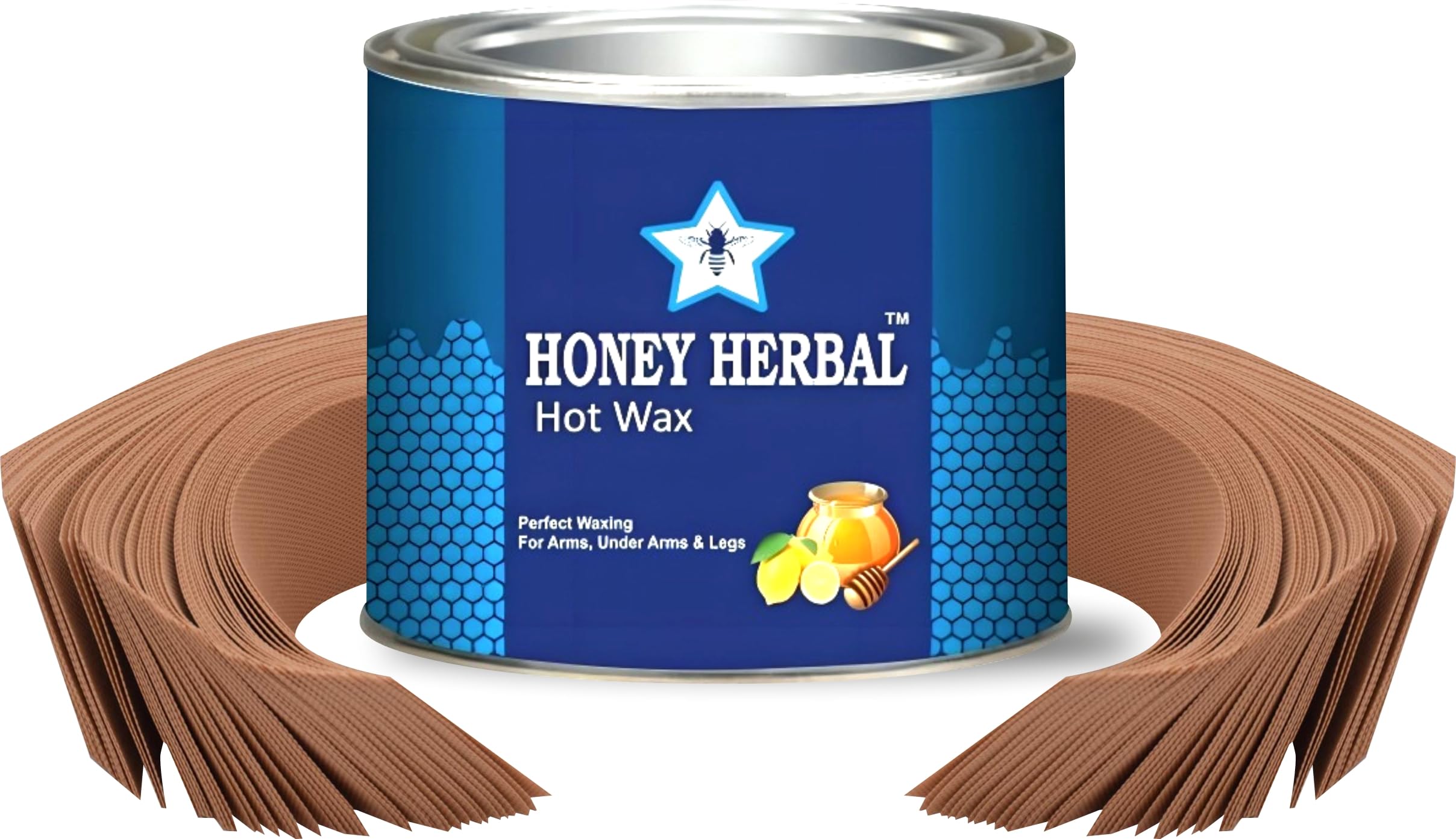 Clinch Hub Hair Removal Hot Wax | Hair Removal Wax For Arms, Chest, Legs, Back and Full Body | For Men & Women - 600 gm (HOT)