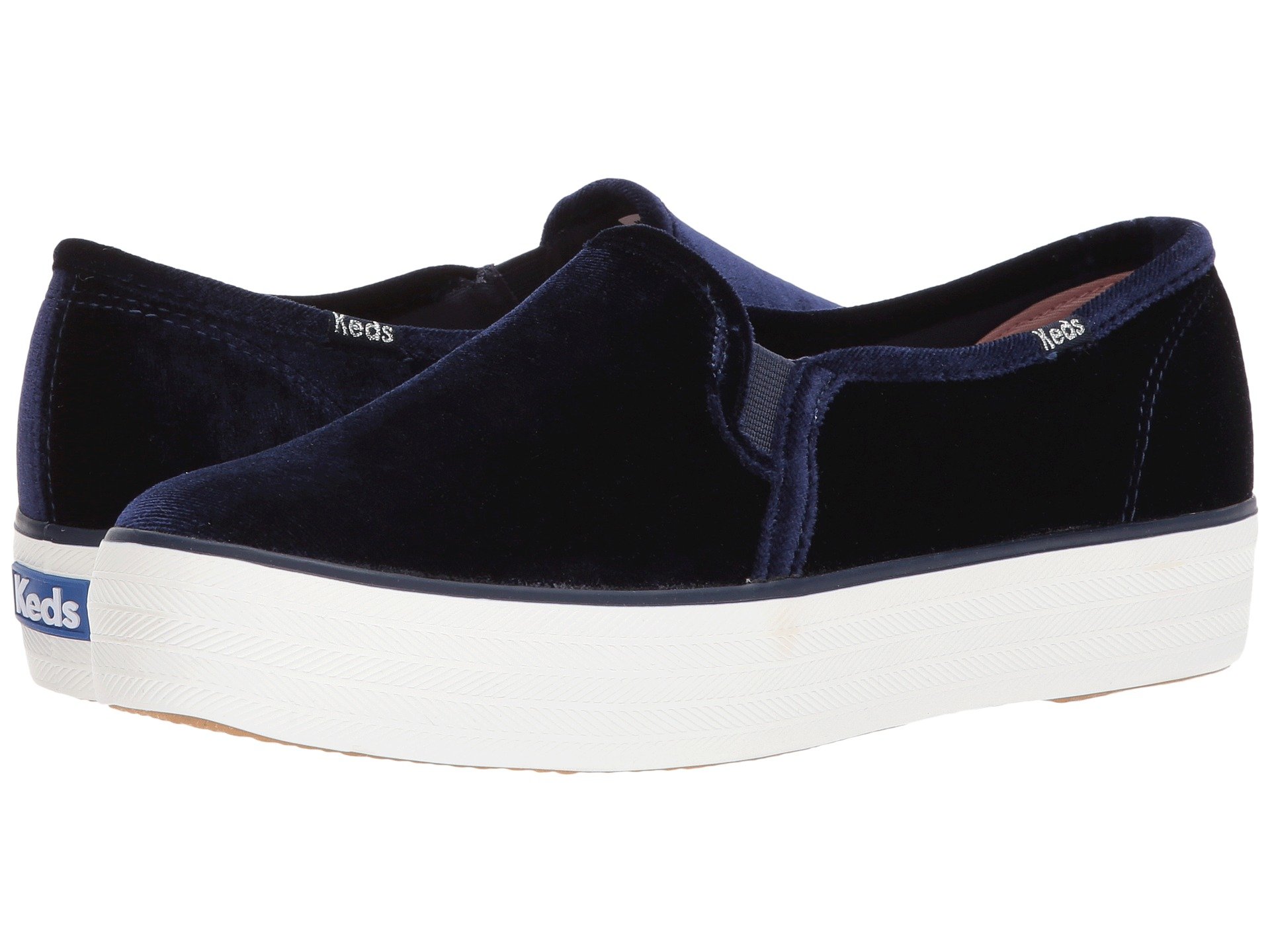 keds double decker velvet