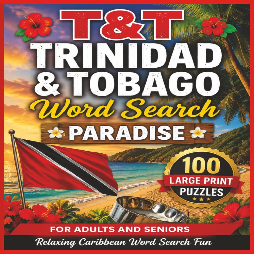 Trinidad & Tobago Paradise Word Search Paradise