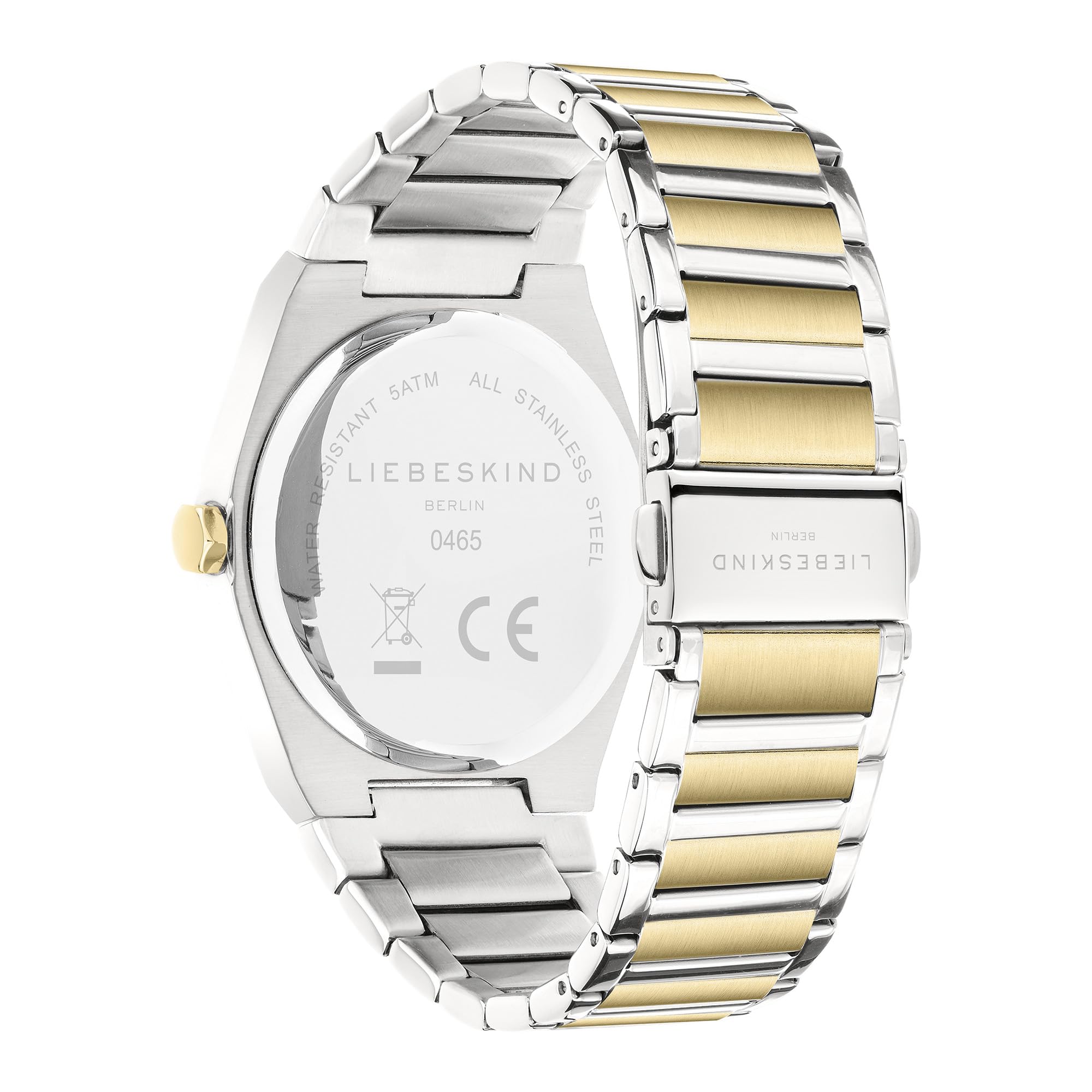 Liebeskind Berlin Damen Armbanduhr – Edelstahlarmband – Quarzuhr mit rundem Gehäuse (34 & 38 mm) – 5 ATM wasserdicht – Klassisch & vielseitig