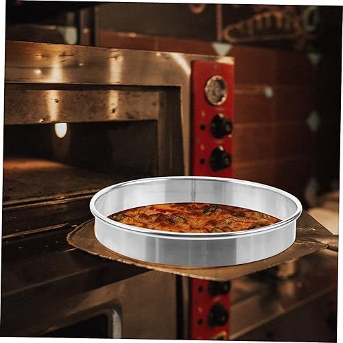 Miniatura 4 de BESTonZON Anillo de pastel de 7 pulgadas Anillos de pastelería de acero inoxidable cortador de galletas redondo Anillo de tarta de acero inoxidable