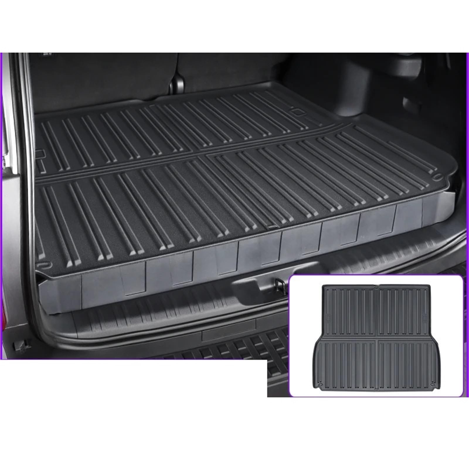 maty samochodowe Do Land Cruisera Prado LC 250 2024-2025 | Mata do bagażnika Akcesoria wewnętrzne Mata do bagażnika J250(5-Seat)