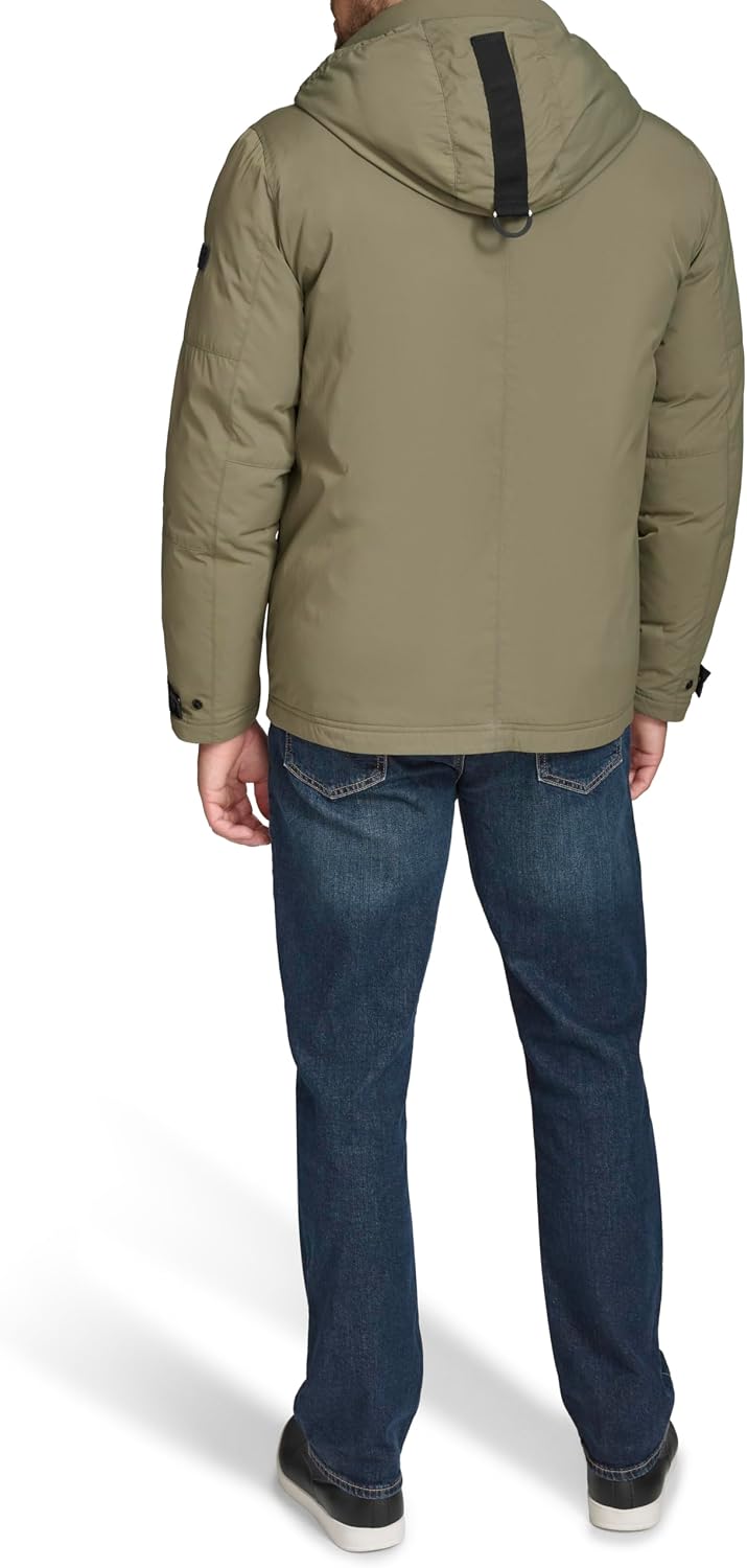 Andrew Marc Men's Hooded Utility Jacket
