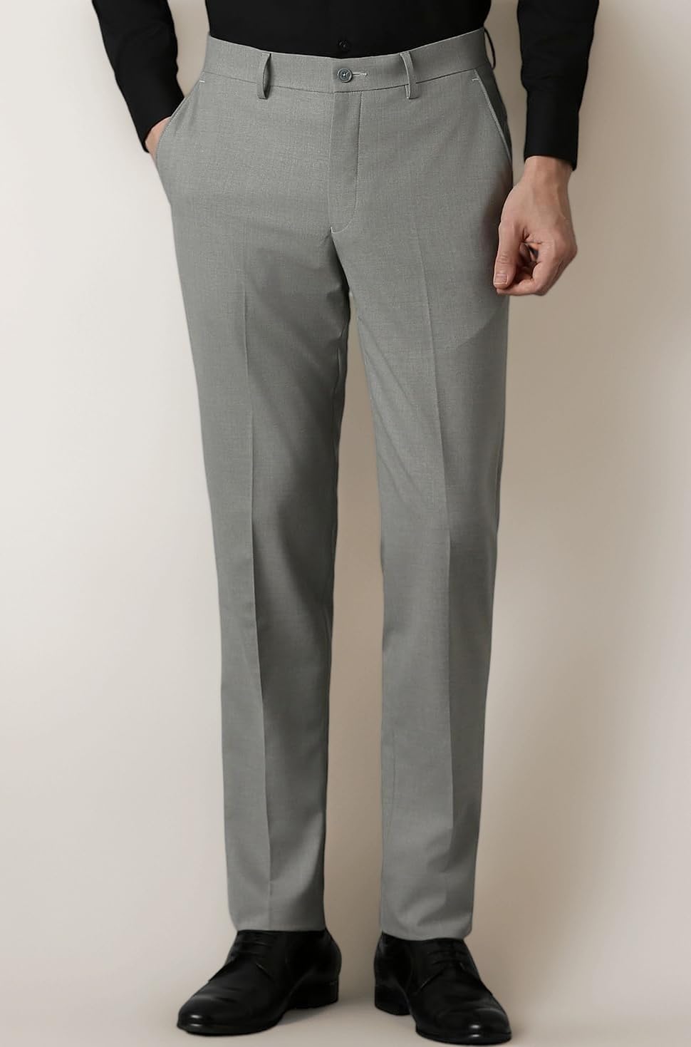 Men's Slim Fit Mid Rise Trouser