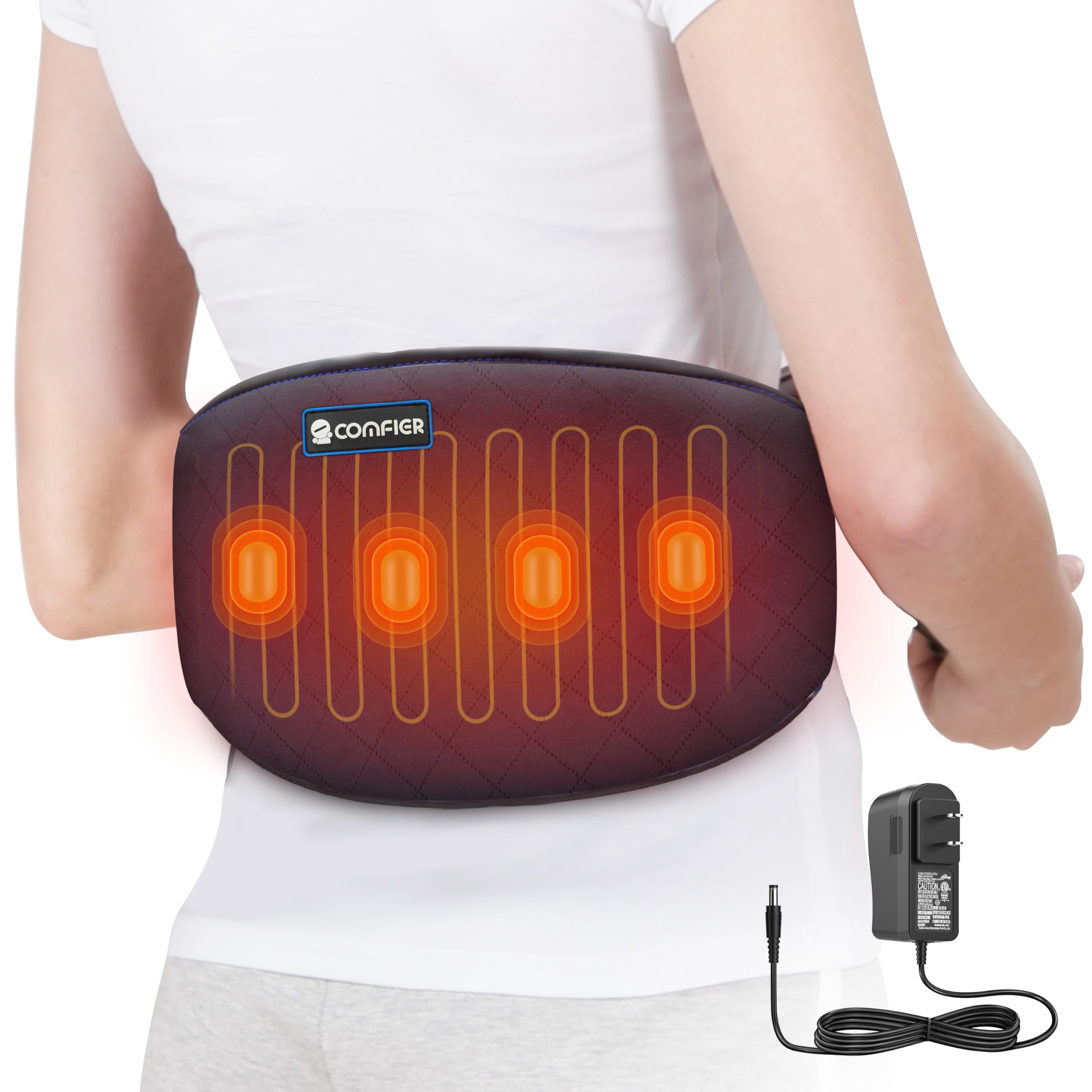 Amazon.com: Comfier Heating Pad with Massager, Lower Back Massager 