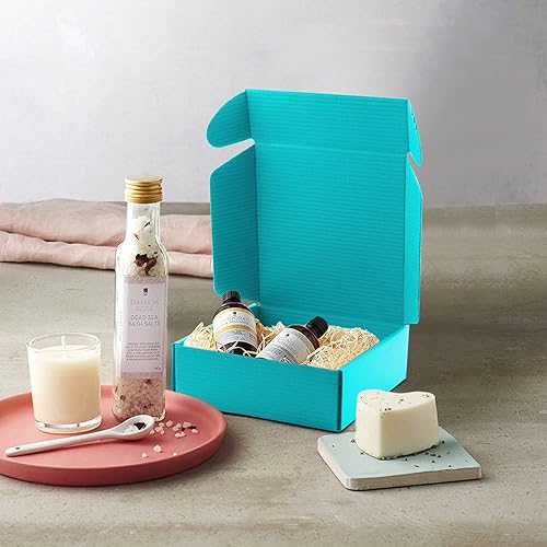 Miniatura 5 de Cajas de cartón, cajas de envío, paquete de 15 cajas de cartón corrugado reciclables, cajas de regalo pequeñas para envío, correo, embalaje de