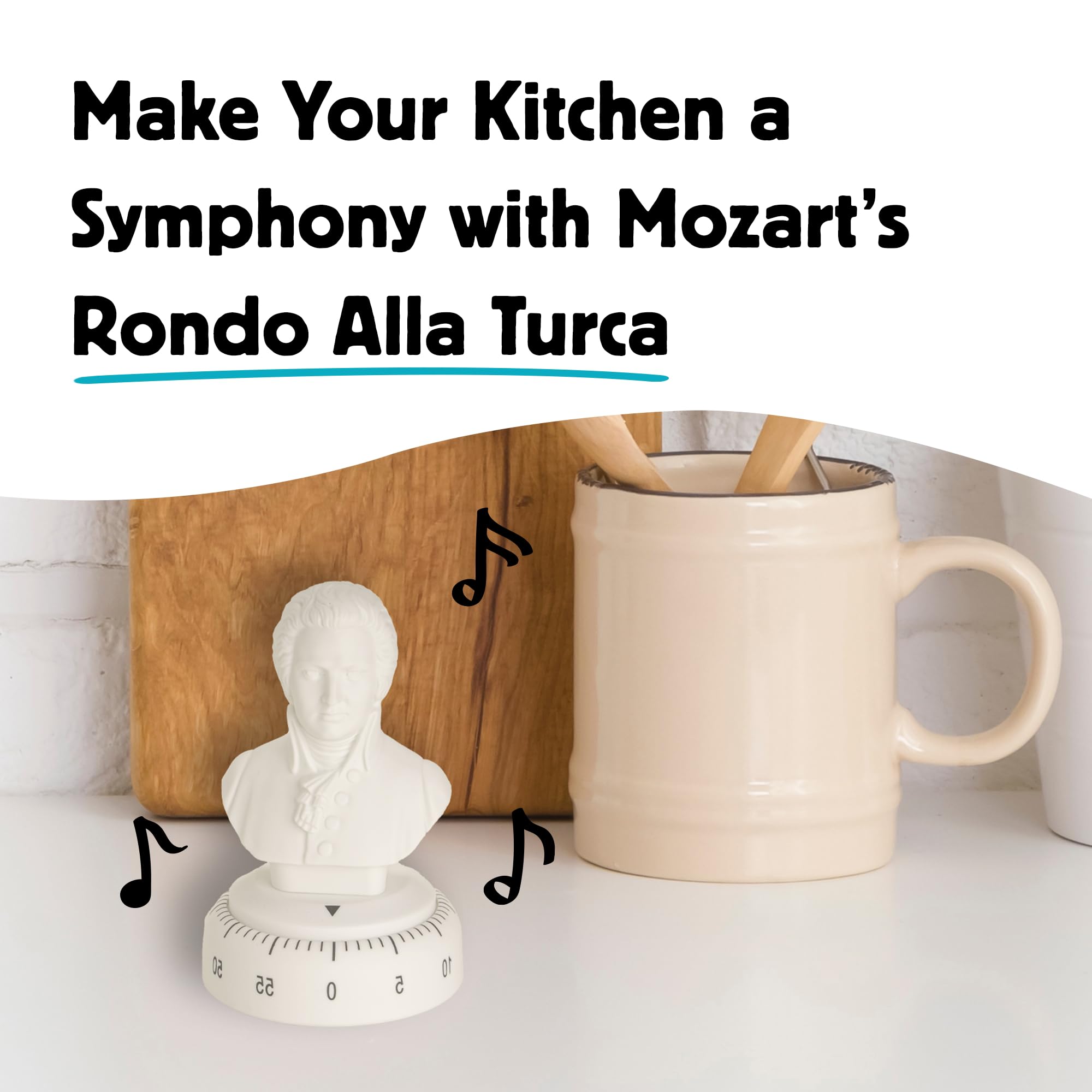 Amazon｜KIKKERLAND Mozart Kitchen Timer モーツァルトキッチン