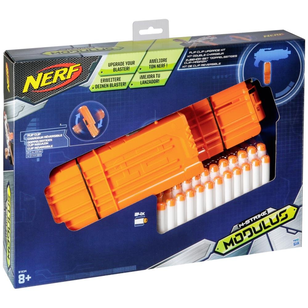 Amazon.com: NERF Modulus Flip Clip Upgrade Kit : Toys & Games