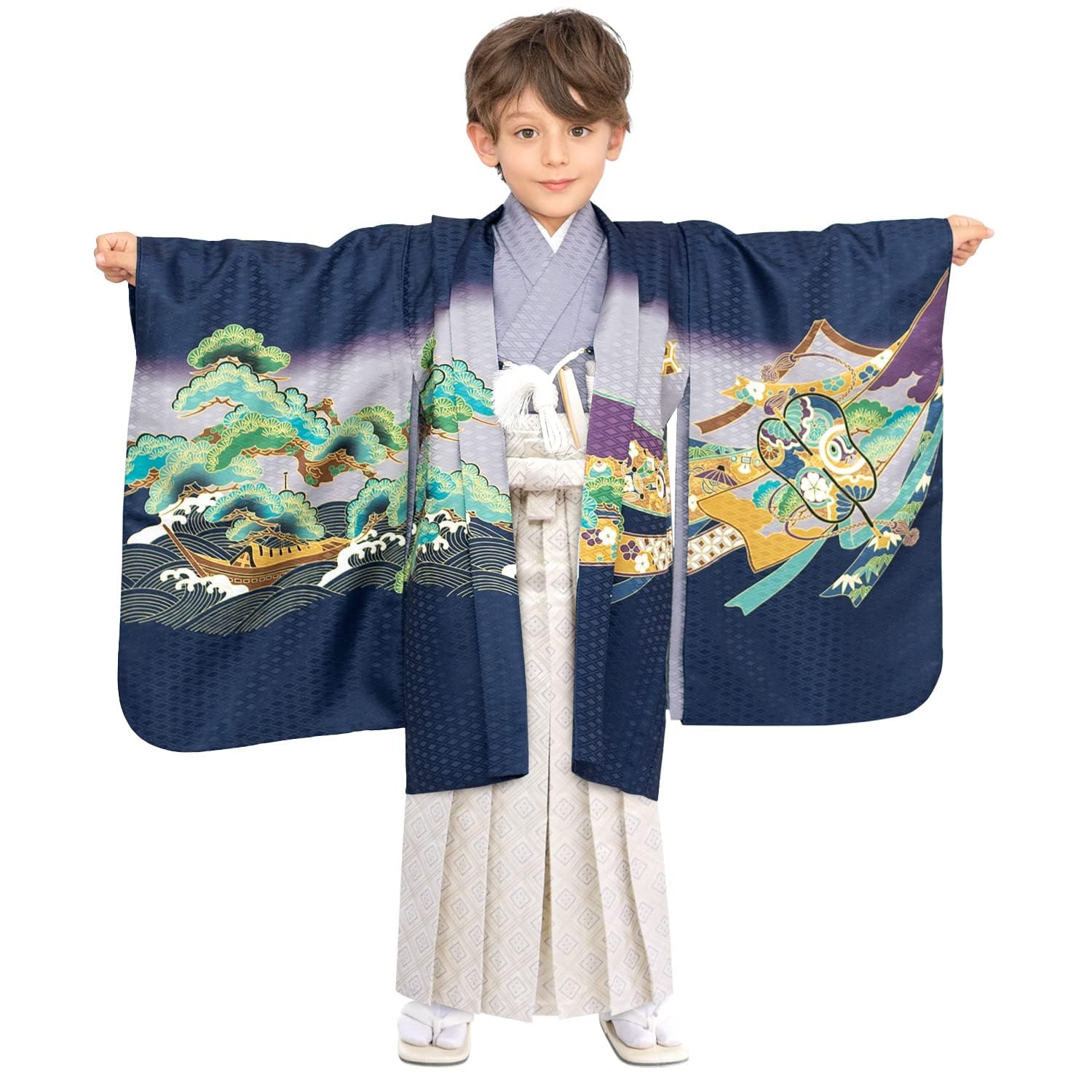 Amazon | [KYOETSU] [キョウエツ] 七五三 5歳 男の子 着物
