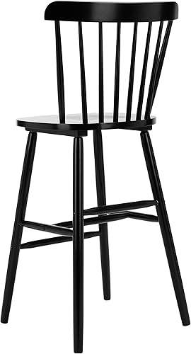 Miniatura 6 de Safavieh Home Collection Galena - Taburete negro de 30 pulgadas (2 unidades)