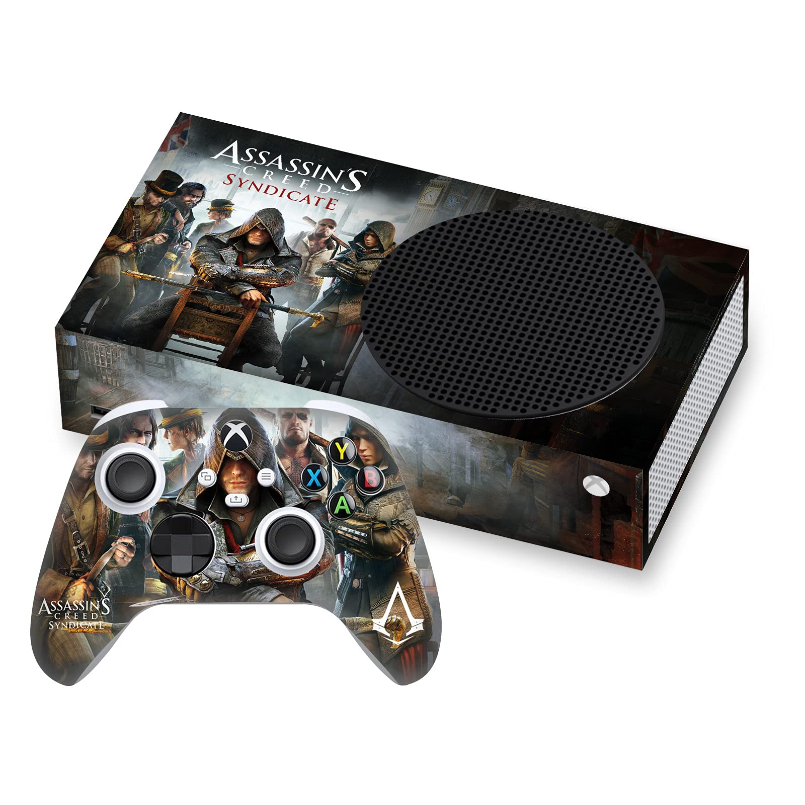 Autocollant vinyle Xbox Series S Assassin's Creed Syndicate complet - 7