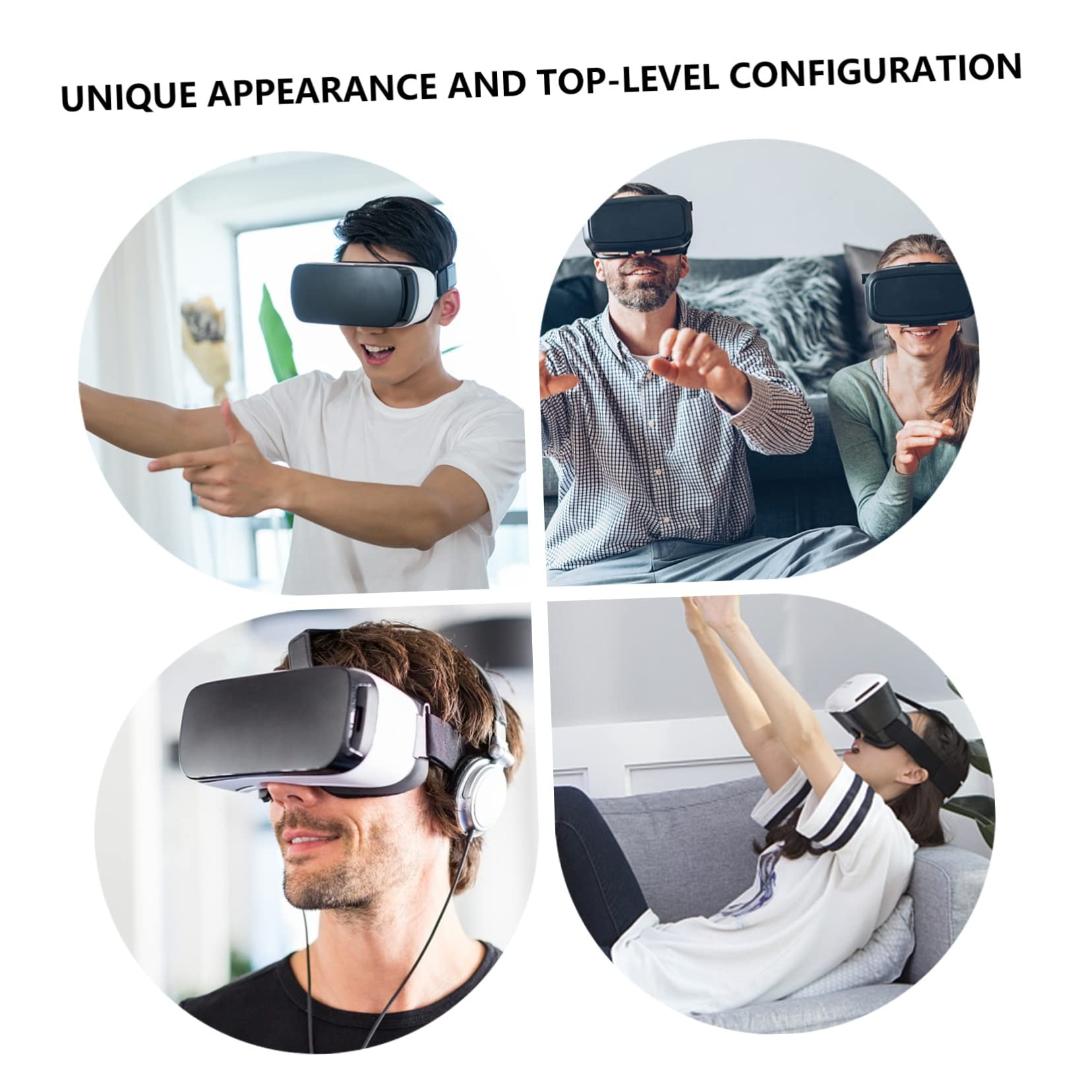 Artibetter 3piezas Auriculares in Ear para Gafas VR Diseño Práctico y Duradero Materiales Sonido Estéreo Accesorios Esenciales para Experiencias De Realidad Virtual