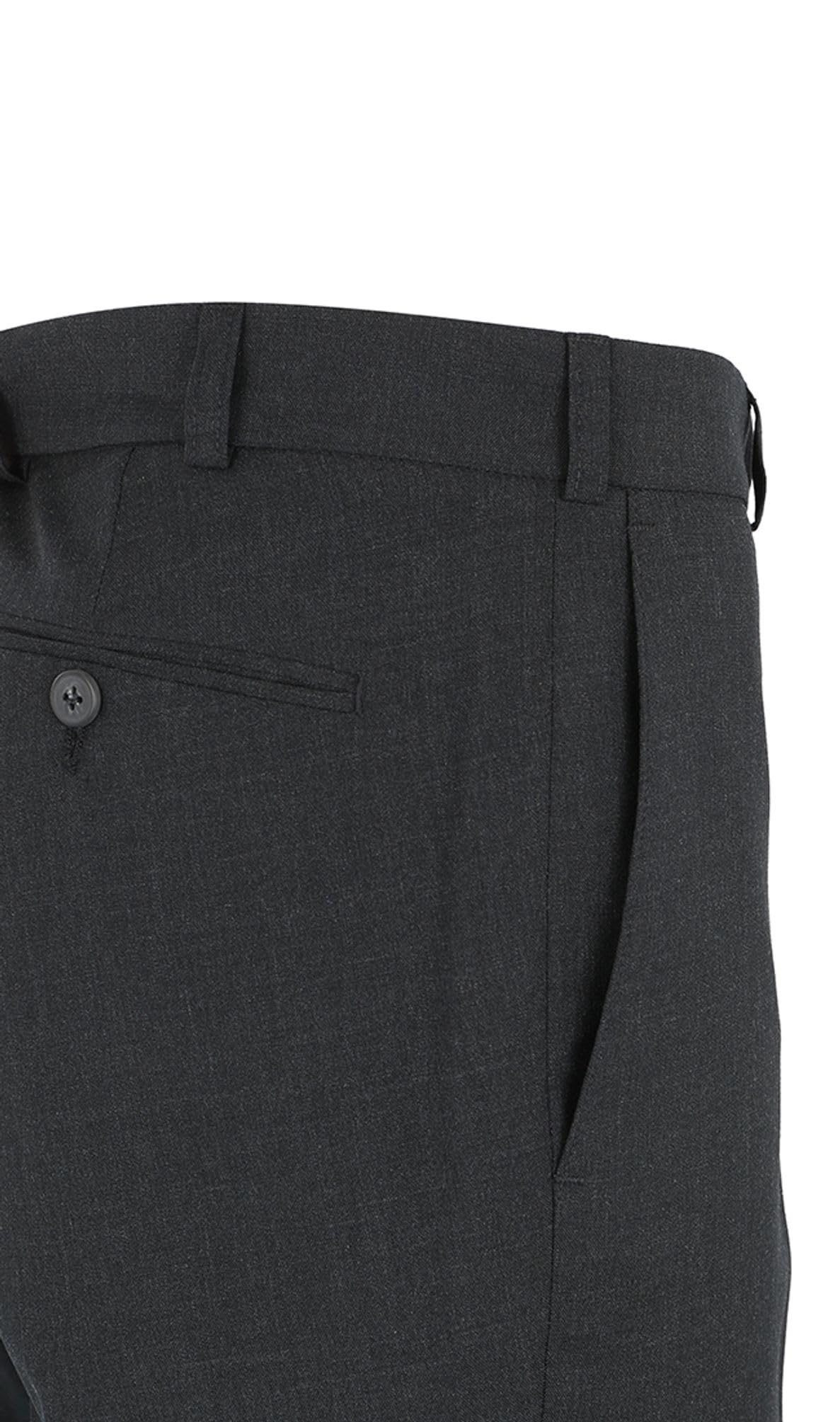 BRÜHL FINE TROUSERS Udine 003455 męskie spodnie garniturowe, eleganckie spodnie materiałowe w klasycznej wełnie o wysokiej jakości stretchu, nadają się do prania, idealne do biznesu