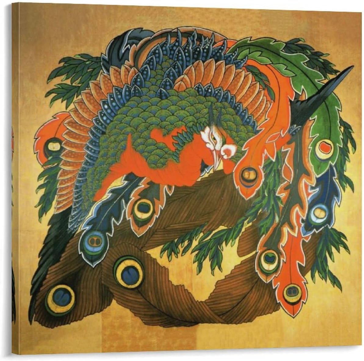 畦地梅太郎 2 「ものの気配」 木 絵画