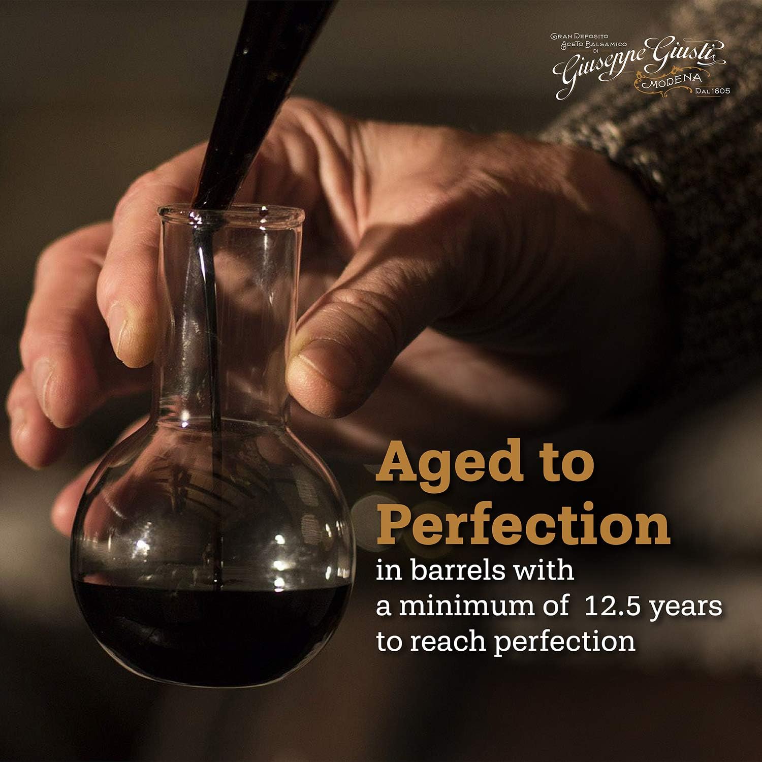 Giusti Raspberry Balsamic Vinegar-Based Condiment from Modena Italy – Made With Premium Italian Aceto Balsamico with Natural Raspberry Infusion for Salads & Drizzling – 3.38 fl oz (100 ml) - Pack of 1