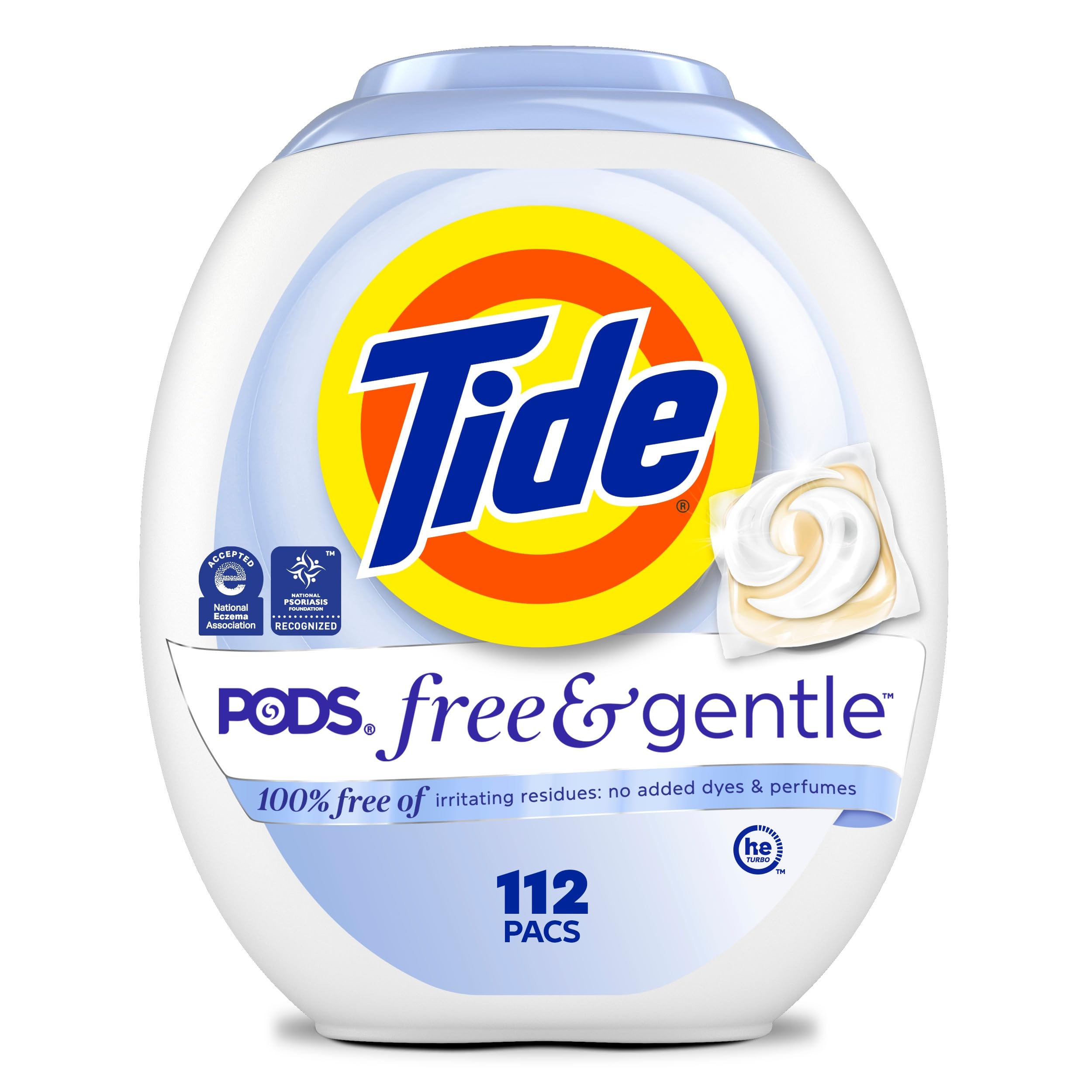 PODS Free & Gentle Laundry Detergent Soap Pacs
