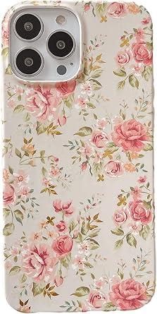 Soft TPU Artistic Case for iPhone 13 Pro Max, Yellow Rose