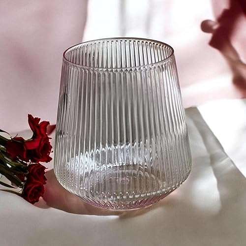 Miniatura 5 de Copas de plástico irrompible para vino, champán, whisky, 40 unidades, de origami, ondulaciones, elegantes, duraderas, desechables, para interiores y