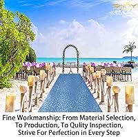 Vista 91 de ShinyBeauty Pasillo de Lentejuelas Negras Brillantes de 2 pies x 15 pies Alfombra Brillante para Bodas, Graduaciones, Fiestas, Alfombra Negra