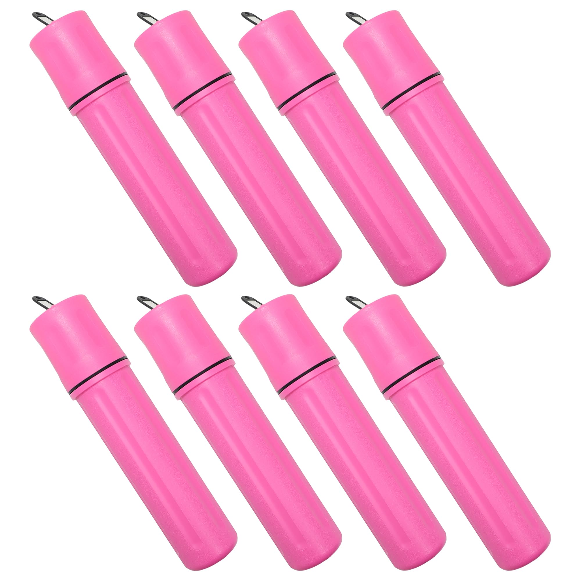 Blue Demon SMAW/Stick Welding Electrode Storage Tube, 3” x 14”, waterproof, airtight, 8 Pack, Pink