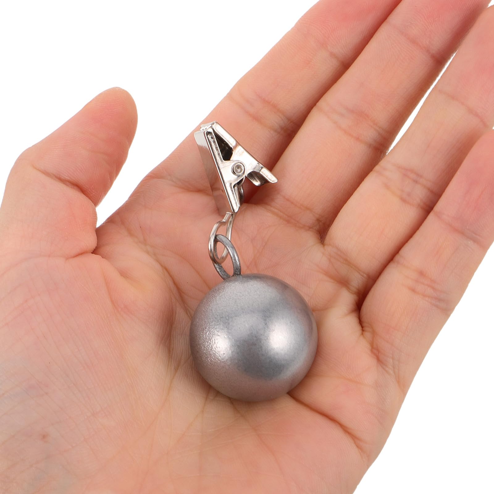 UPKOCH 8 clip per tovaglia resistenti: morsetto a sfera in acciaio inossidabile - morsetti per tovaglie da giardino - robuste clip pesanti per tavolo da pranzo