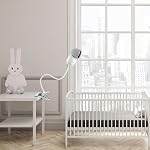 Montage de pinces pour moniteur de bébé Arenti sans outils ou dommages muraux (blanc)