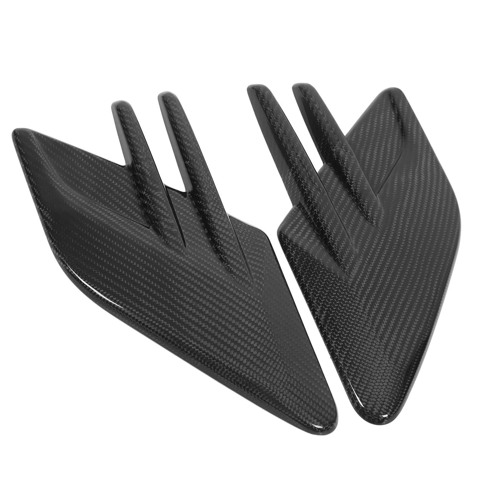 Leapiture Side Air Vent Trim Cover Car Air Vent Trim Car Mods Exterior Trim Air Vent Covers for Cars Sport L494 2018?2022