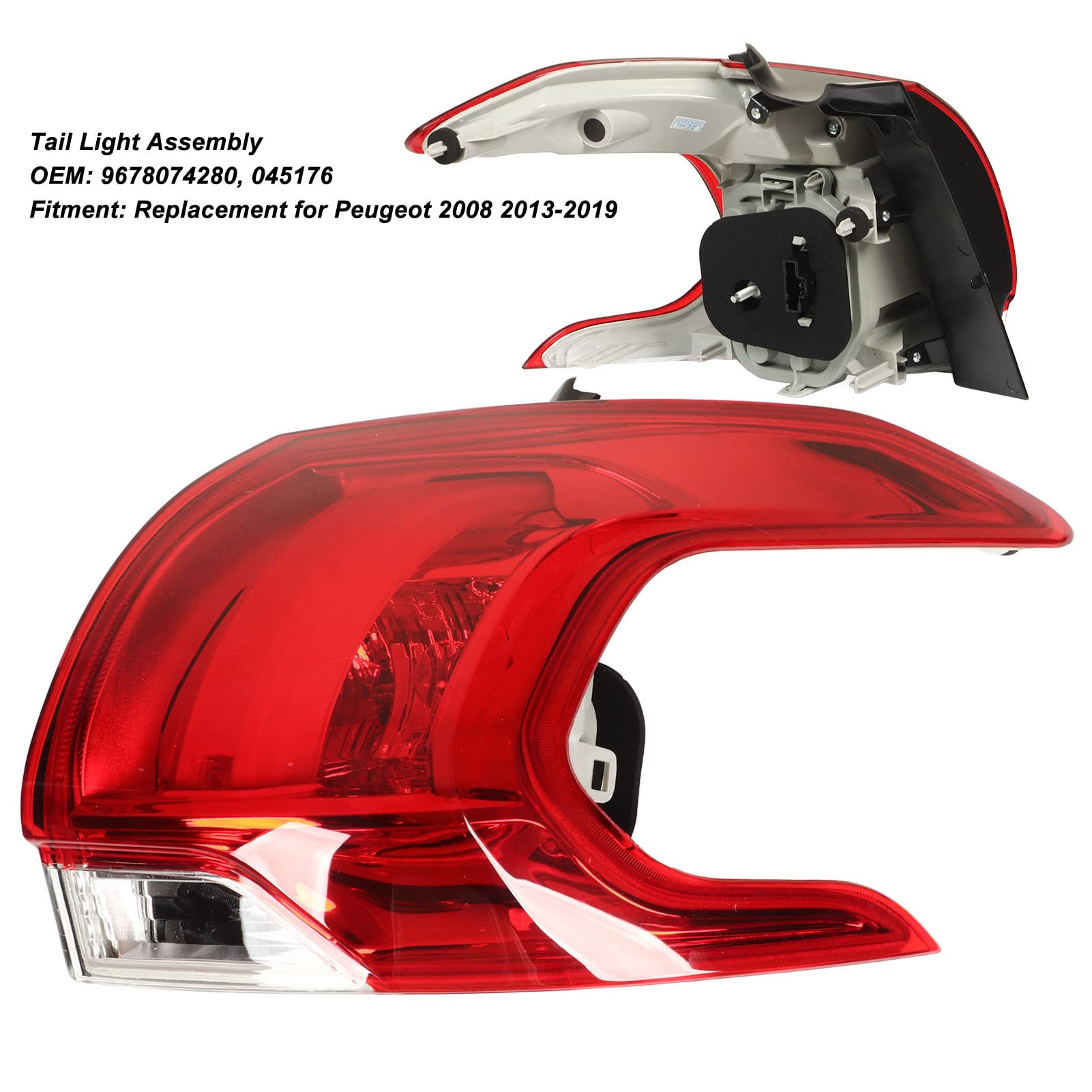 Coppia Lenti Posteriori A Goccia Per DAF LF45 LF55, VOLVO FE FL, Iveco Eurocargo - Ricambio Compatibile - Foto 6