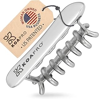 KOAPRO Facial Facia Blaster Tool for Sensitive Fascia Blasting - Face Gua Sha Tool Helps Lymphatic Drainage and Cellulite Reduction, Neck and Face Fascia Roller for Tight Skin, Deep Tissue Massager