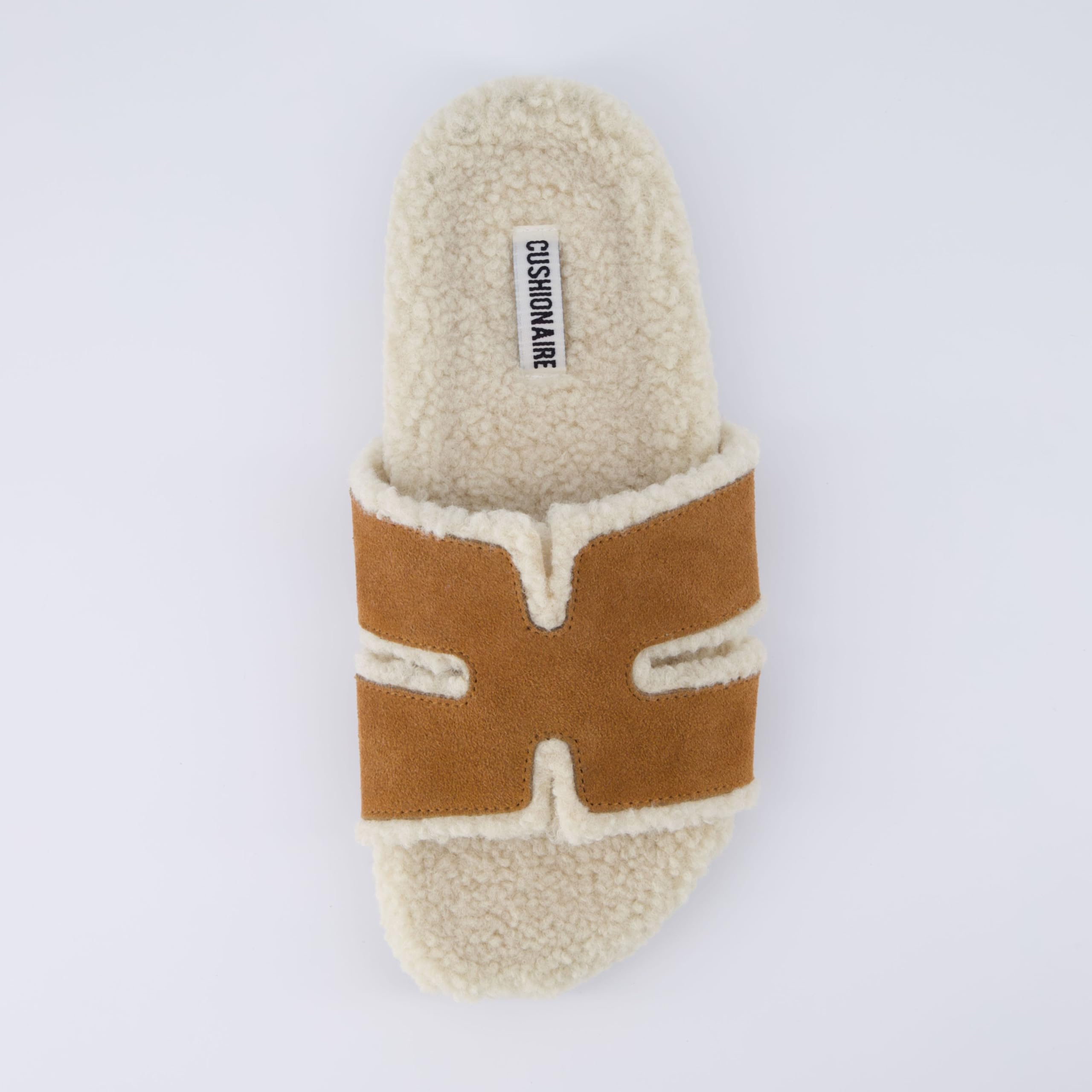 Cuddle Genuine Reverse Shearling Slipper Slide main image 1