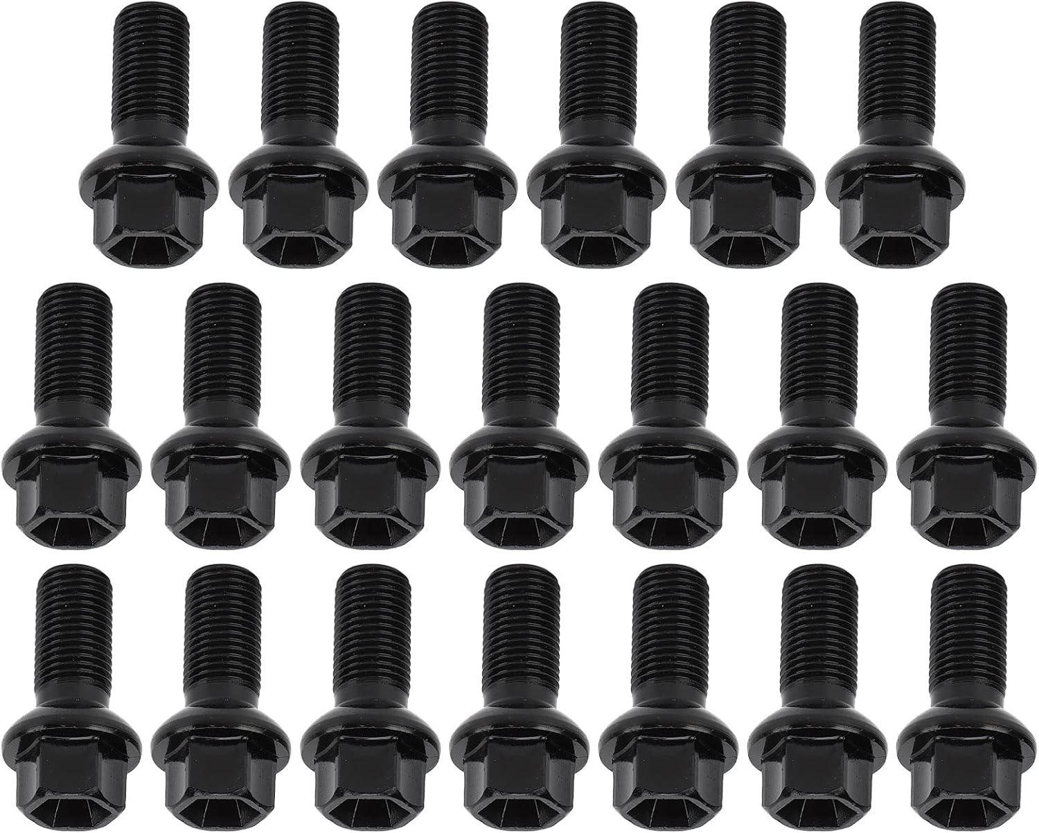 Akozon Nakrętki śruby Koła, 20 Szt. Śruba Koła Koła 0009904907 0009906707 Pasuje do Benz W163 W164 W211 W212 W219