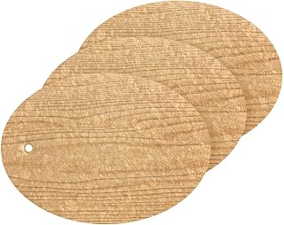 Coikll Solid Wood Texture Kitchen Sponges Cleaning Odor Free Non Scratch Dish Sponge for Cleaning Dishes Bathroom - 3 PCS