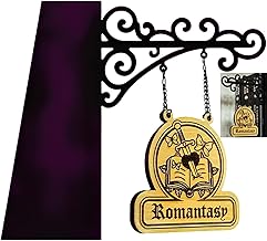 Romantasy Book Genre Dividers, Book Nook Organisers, Book Nook Tavern Signs,Bookshelf Signs,Book Genre Dividers,Handmade Halloween Categorize Books Bookshelf Sign,Genre Shelf Labels with Hanging Brackets (B#)
