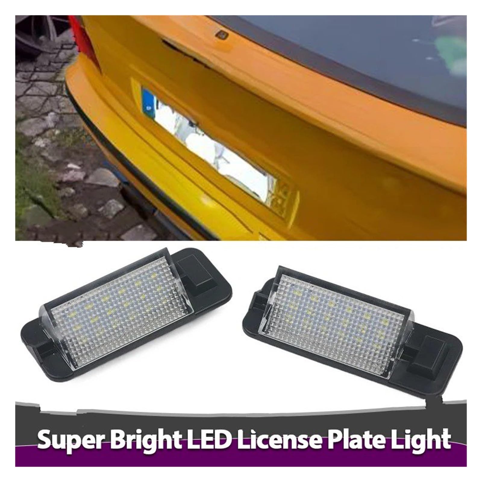 Luci Targa Per BMW E36 Serie 3 318i 325i 328i 1992 1993 1994 1995 1996 1997 1998 Numero Bianco Senza Errori Lampada LED Luce Targa